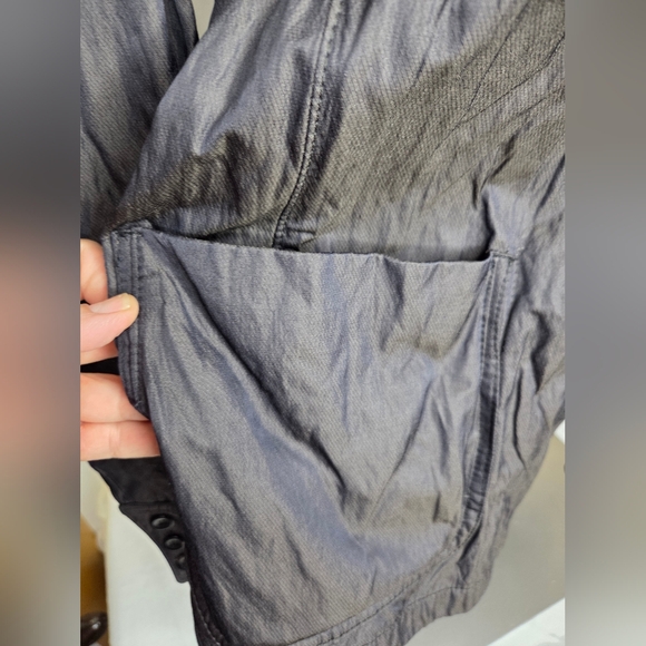 Armani Collezioni Size 42/L Distressed Jacket - Picture 10 of 15